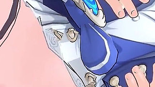 Genshin Impact - Furina X Aether Passionate Sex - 3D Hentai Animation