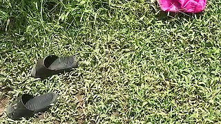 Village Boys Having Sex Inside Small River with Bushe Rounding Them