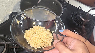 Satisfying My Hunger with Piss-seasoned Ramen Noodles 03/04/2024
