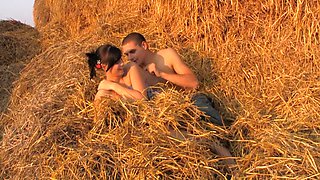 No Longer a Virgin, a Dark-haired Slut Gets Her Pussy Opened by a Giant Cock