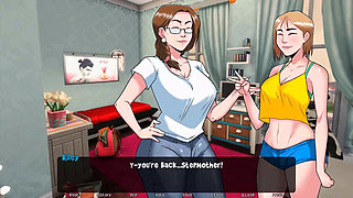 Dawn of Malice: stepmom talks dirty while riding her stepson's big cock ep 36