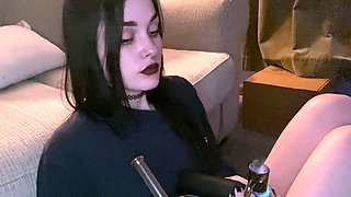 Beautiful brunette in sexy solo fingering masturbation 2 wmv