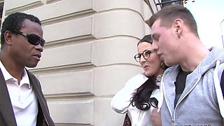 Wife's secret: Brunette Valentina Ross indulges in a wild interracial affair with big black cock