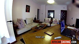 Amateur Black COUGAR Inserted HARSH By Gigantic White Shaft Audition Agent