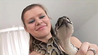 Hairy Teen Pussy and Ass Takes Giant Cock