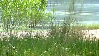 Cruising and Sex on the Beach. Elena De La Vega Has Sex with a Stranger in Public on Fakings