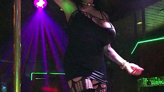 Amateur striptease and Solo masturbation