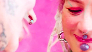 Hippie and Bimbo Anal Fuck with Crazy Toys