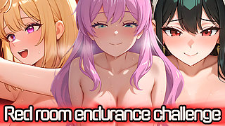 Handle 7 girls to return from your dream's horny red room (Endurance JOI)