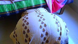 The Boss Fucks the Maid Trapped Under the Bed