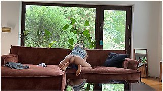 Solo Shoot Fail! Invited Voyeur To Join In And Fuck Me Senseless!