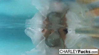 Charley Chase shows of her amazing tits