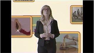 Nina Hartley In Presents Old School: A Complete Guide To Safe Sex After 65