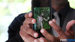 Bratty Teenage Whore Ashley Lane Takes Detectives BBC to Avoid Punishment GP2001