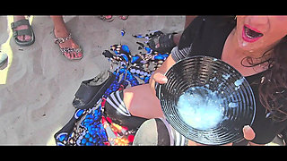 I Love Gangbang T-shirt Bukkake Beach