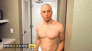 Zac can't fight back his stepmom's shay sight's hot curvy figure, the couple likes a full-on fuck session - brazzers