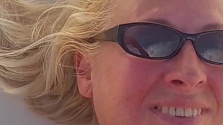 Amateur Blonde Mature Wife Enjoys It Outdoors