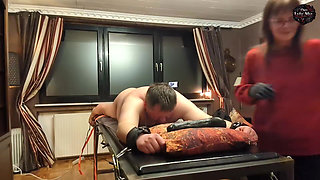 Domlady Mia - Punishment of Terror for the Slave - Training: Ass Fucked by the Fucking Machine - Part 4