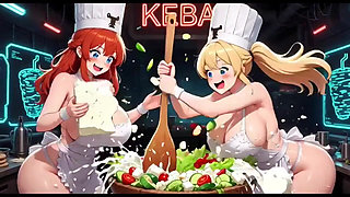 Funny Cook Video, Ai Animation