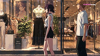 Denji x Kobeni ( AI Generated ) - Passional Sex Date