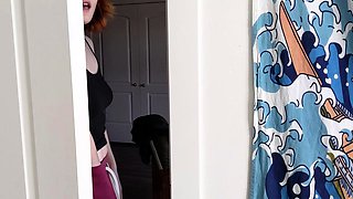 Amateur redhead slut gives a great pov blowjob