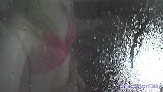 Mella Megan Aka Kallie Taylor-car Wash Strip