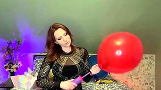 SneezeGoddess - Party Time Balloon Blowing and Hand Pumping