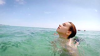 Alisa On The Beach Edisi Nudist Beach Alisa Amore 9Wdc