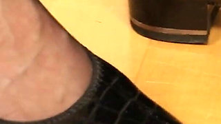 Nylon Soles Worship - Extreme Feet Tease, Dangling & Shoeplay