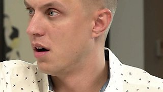 Alex Can't Resist Leana Lovings' Seductive Kitchen Tease