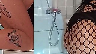 Horny Housewife Completely Fucked in the Bathroom