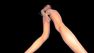 Ebony Giantess Vol. 4 - Petite Ebony Cowgirl Spit & Squirt