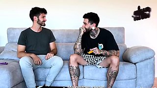 SDFM three way action! Morena cocksucker takes hefty