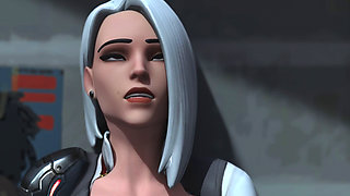 Ashe & D.va From Overwatch - 3D Animation