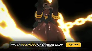 Twisted World - Fucking the Giant Tits of a Cow Girl