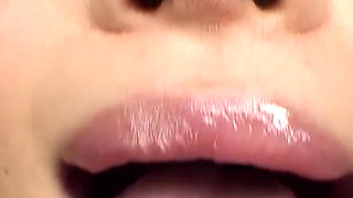 Dirty POV: Mai Imai Simulates a Cum in Mouth and Swallows It