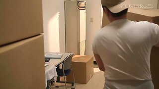 A Newlywed Wife Working With An Old Delivery Man - Aima Yano