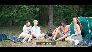 RIM4K. A shy couple tried rimming and hard anal sex for the first time