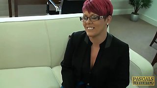 Pascalssubsluts - spicy redhead Bree Branning toughly nailed
