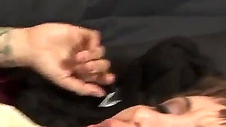 Cheating whore with huge breasts and brunette Sophia Mounds wants to get her pussy pounded and gives blowjob