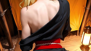 Temari is a slut, she ends up riding a stranger's big cock and getting her pussy wrecked - Anal Sex AI-Generated Content
