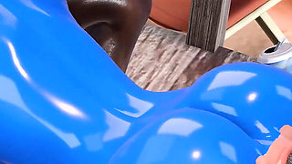 Megaera Saveass Nymphomaniac Slut Fucked Hard by Two Massive Black Cocks: Intense Anal, Gaping, Cum-soaked, and Monster