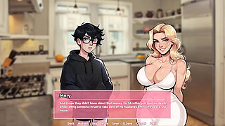 Gooncuck #7 - a Cucky Ai Porn Game - Footjob From a Therapist