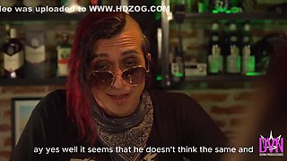 Divina Maruuu In Una Noche Con El Barman X-13 Latex