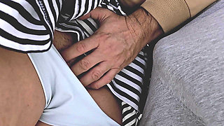 She Met a Horny Stranger in the Bus Who Was Not Ashamed to Finger Her Pussy and Cum in Her Panties