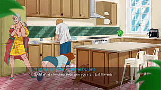 I Fucked my Stepmom in while she is doing work
