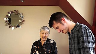 Old lady Savana fucked by student Sam Bourne by AgedLove