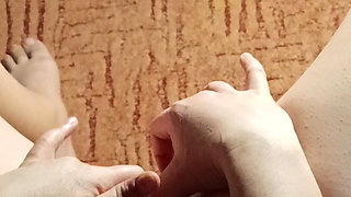 I'm Sitting, Masturbating My Pussy