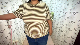 You Found a Video Where Your Big Ass & Big Tits Naked Stepmom Shower in Toilet! Your Next Actions?