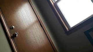 SMALL TIT BRUNETTE TATTOOED TEEN GIRLFRIEND CAUGHT IN SHOWER